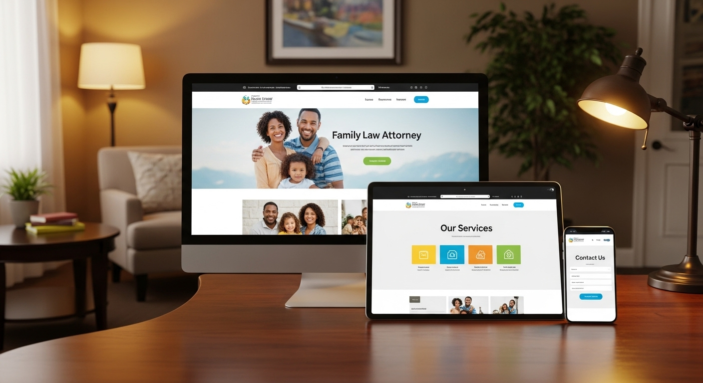 Website Design for Family Law Attorneys: Complete 2025 Compassionate Design Guide